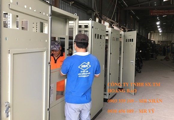 Lắp tủ điện - Chi Nhánh - Công Ty TNHH Sản Xuất - Thương Mại Hoàng Bảo